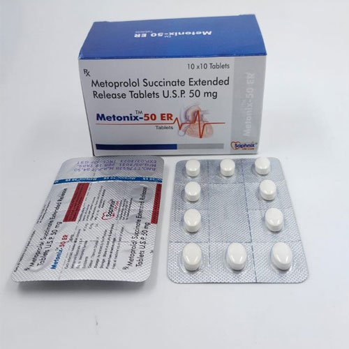 Metoprolol 50mg Tablets