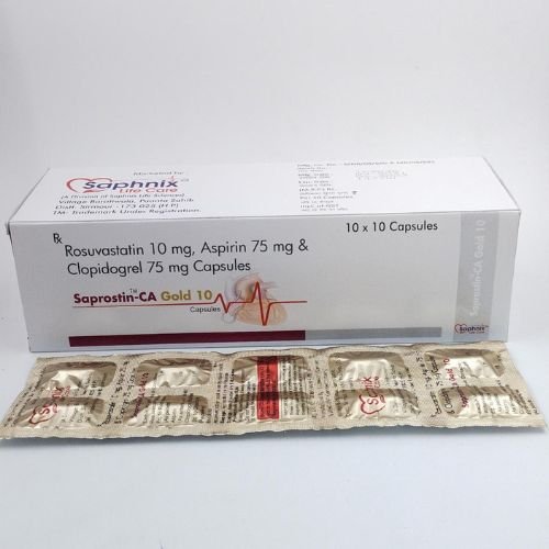 Rosuvastatin, Aspirin 75mg and Clopidogrel 75mg Tablets