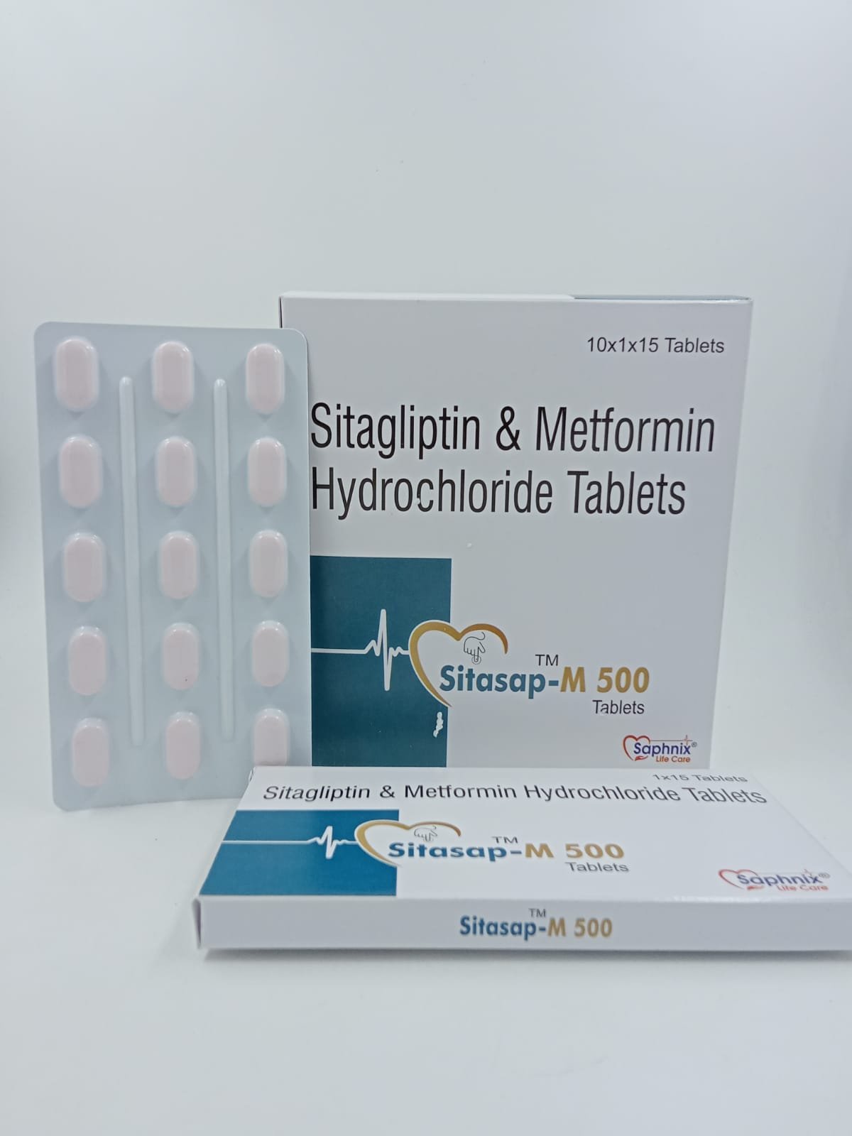 Sitagliptin 50mg and Metformin Hydrochloride 500mg Tablets